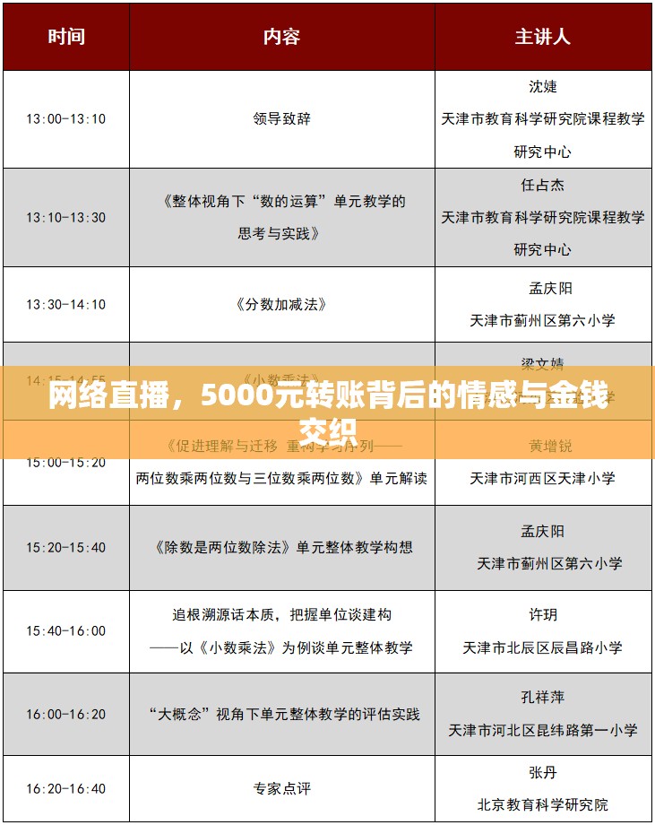網(wǎng)絡(luò)直播，5000元轉(zhuǎn)賬背后的情感與金錢(qián)交織