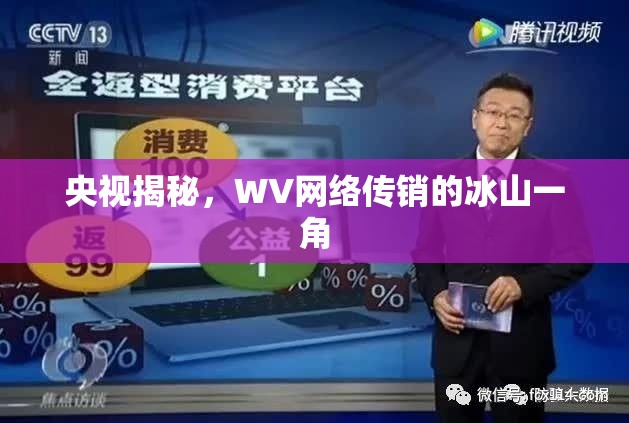 央視揭秘，WV網(wǎng)絡傳銷的冰山一角