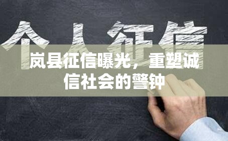 嵐縣征信曝光，重塑誠(chéng)信社會(huì)的警鐘