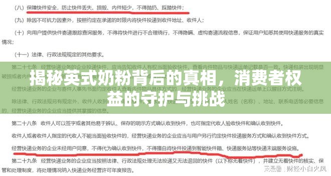 揭秘英式奶粉背后的真相，消費(fèi)者權(quán)益的守護(hù)與挑戰(zhàn)