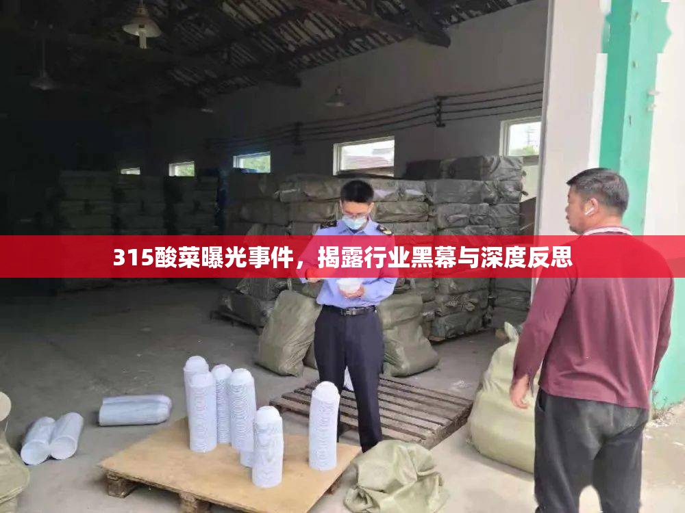 315酸菜曝光事件，揭露行業(yè)黑幕與深度反思