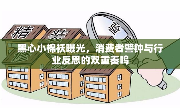 黑心小棉襖曝光，消費(fèi)者警鐘與行業(yè)反思的雙重奏鳴