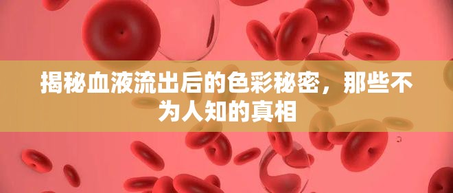 揭秘血液流出后的色彩秘密，那些不為人知的真相