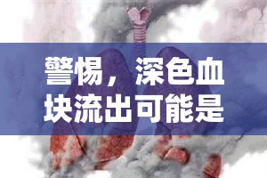 警惕，深色血塊流出可能是潛在健康警報(bào)