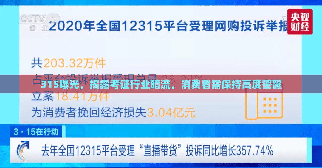 315曝光，揭露考證行業(yè)暗流，消費者需保持高度警醒