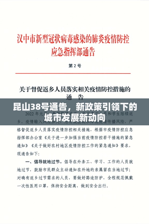 昆山38號通告，新政策引領(lǐng)下的城市發(fā)展新動向