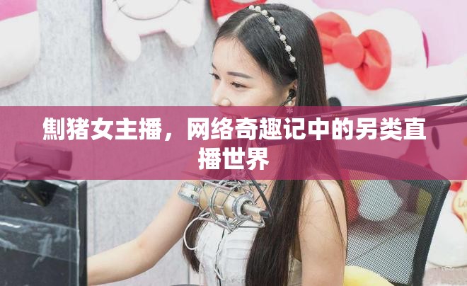 劁豬女主播，網(wǎng)絡(luò)奇趣記中的另類直播世界