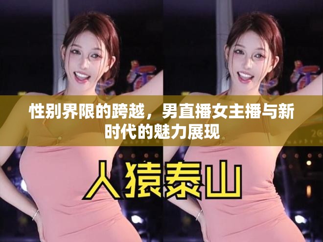 性別界限的跨越，男直播女主播與新時代的魅力展現(xiàn)