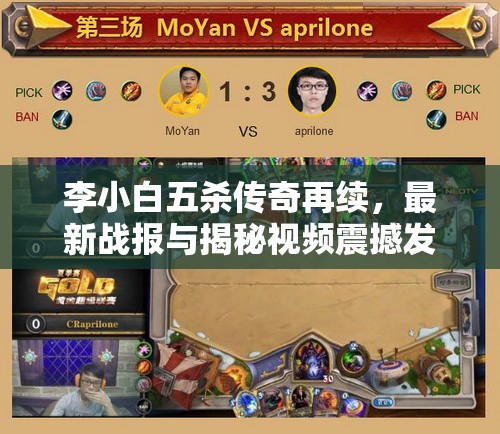 李小白五殺傳奇再續(xù)，最新戰(zhàn)報(bào)與揭秘視頻震撼發(fā)布