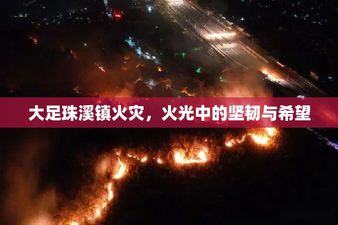 大足珠溪鎮(zhèn)火災(zāi)，火光中的堅韌與希望