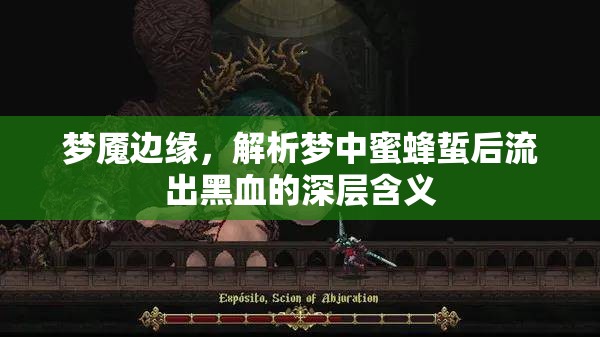 夢(mèng)魘邊緣，解析夢(mèng)中蜜蜂蜇后流出黑血的深層含義
