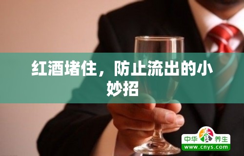 紅酒堵住，防止流出的小妙招