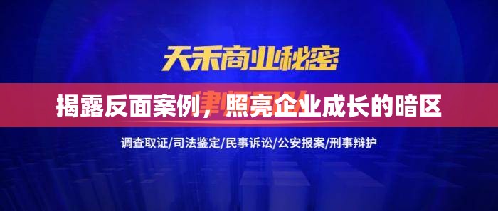 揭露反面案例，照亮企業(yè)成長的暗區(qū)