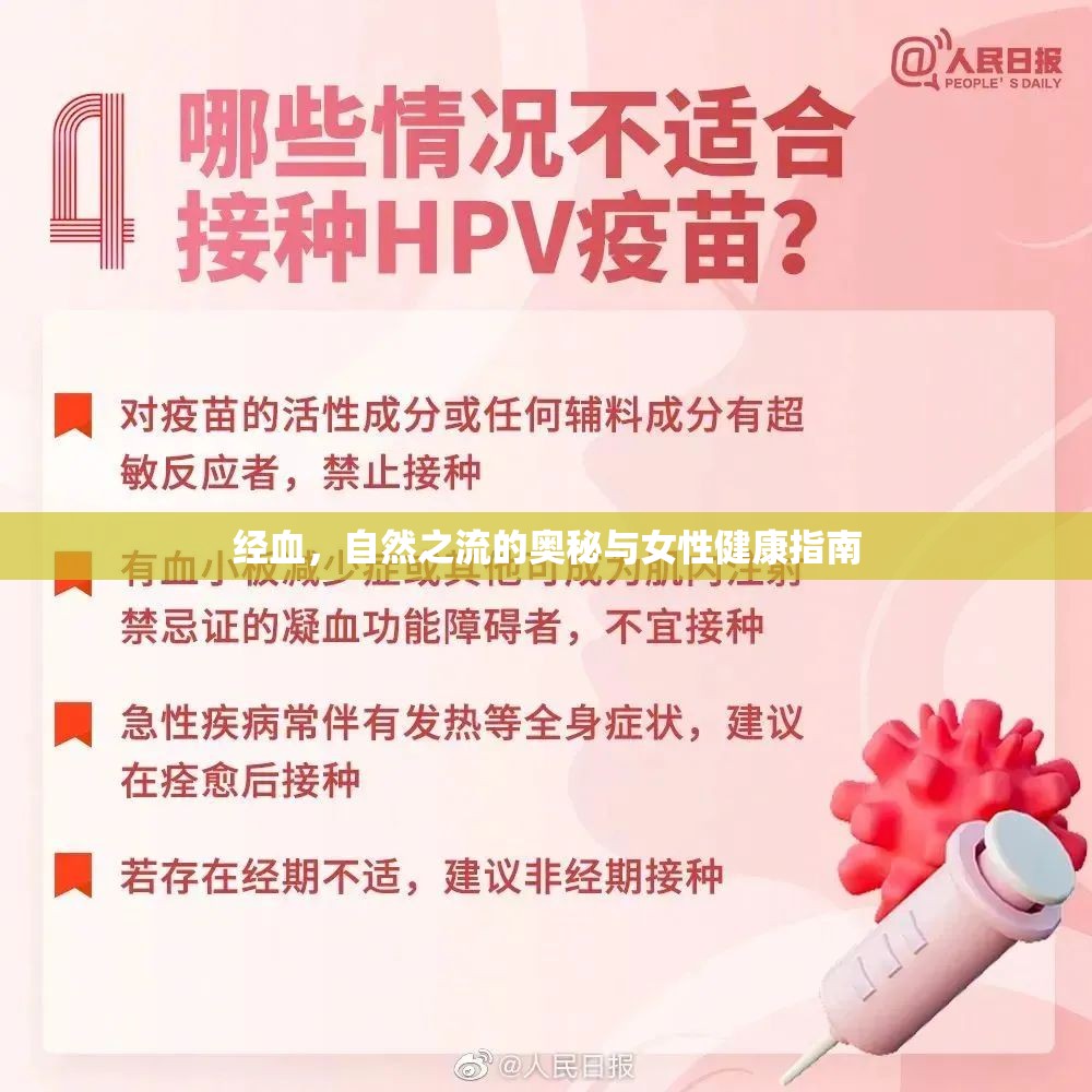 經(jīng)血，自然之流的奧秘與女性健康指南