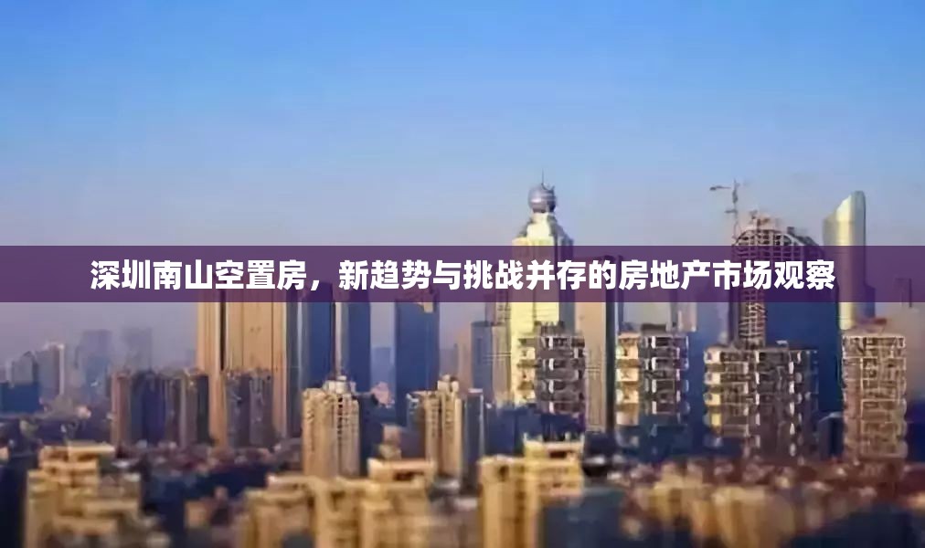深圳南山空置房，新趨勢與挑戰(zhàn)并存的房地產(chǎn)市場觀察