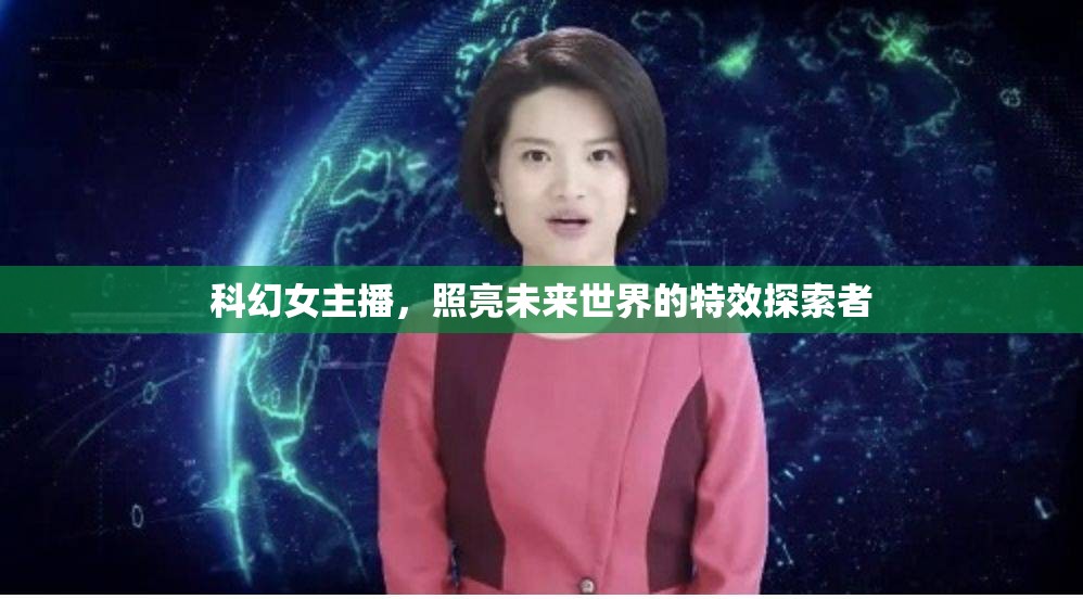 科幻女主播，照亮未來世界的特效探索者