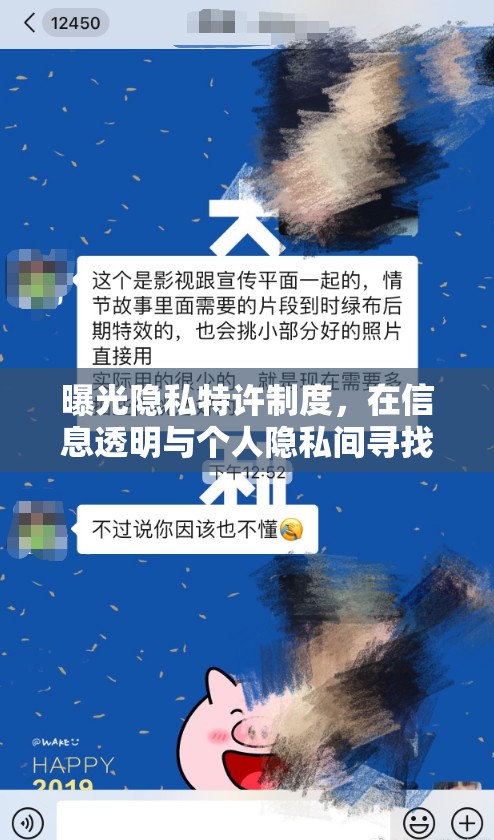 曝光隱私特許制度，在信息透明與個(gè)人隱私間尋找平衡點(diǎn)