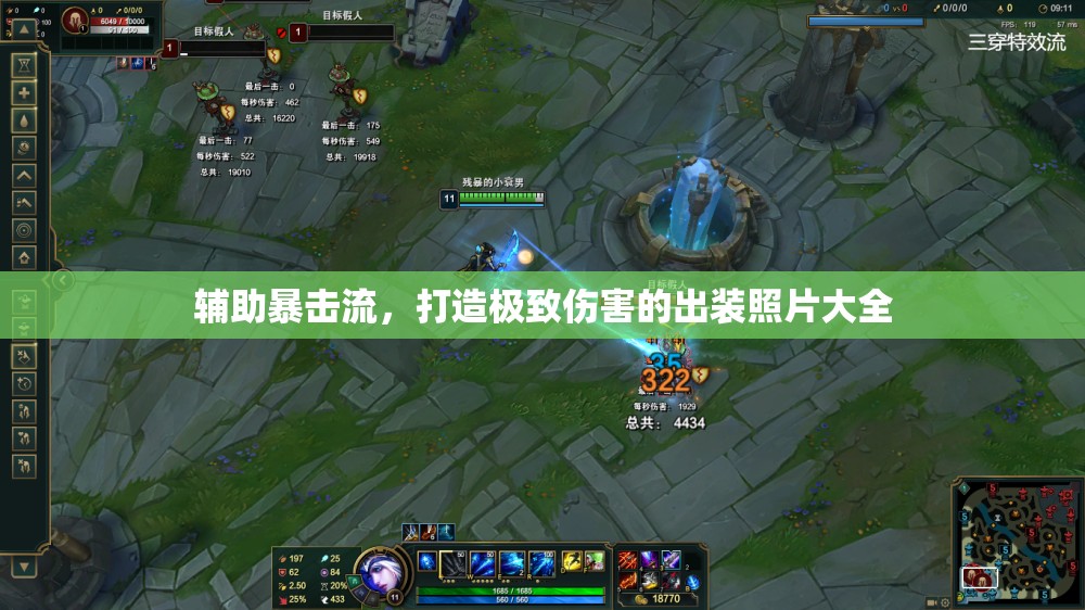 輔助暴擊流，打造極致傷害的出裝照片大全