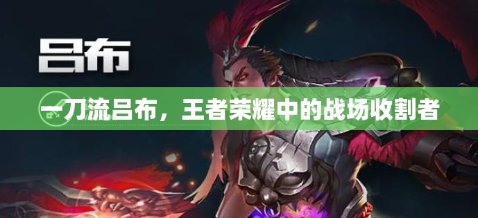 一刀流呂布，王者榮耀中的戰(zhàn)場收割者