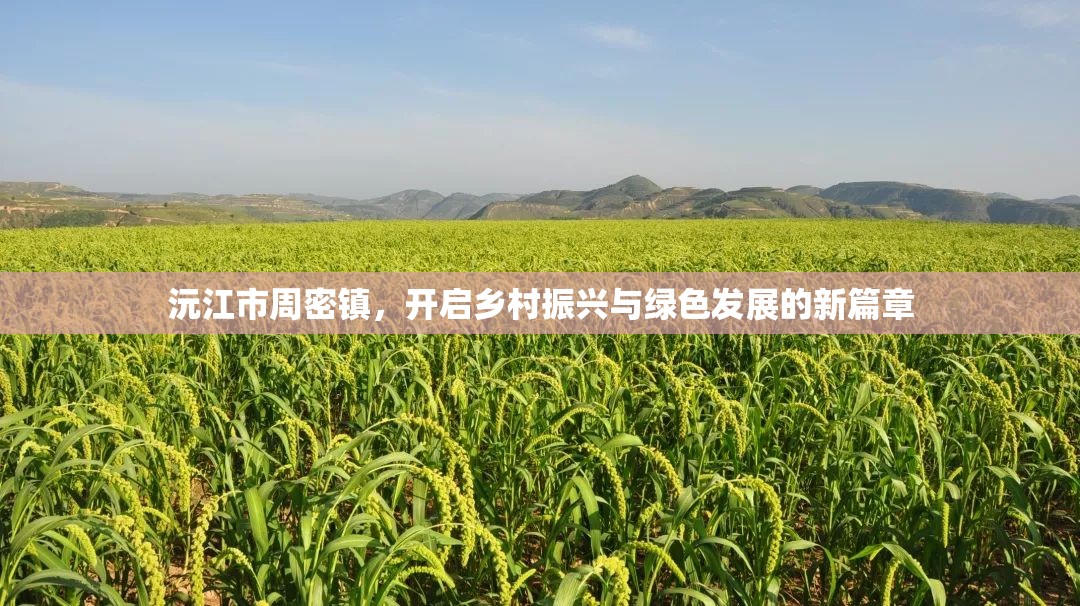 沅江市周密鎮(zhèn)，開(kāi)啟鄉(xiāng)村振興與綠色發(fā)展的新篇章