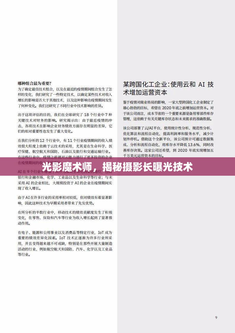 光影魔術(shù)師，揭秘?cái)z影長(zhǎng)曝光技術(shù)