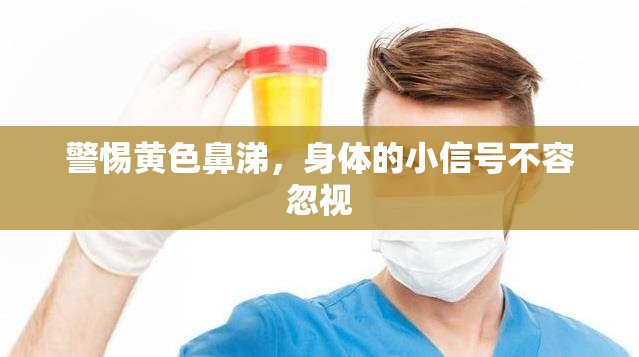 警惕黃色鼻涕，身體的小信號(hào)不容忽視