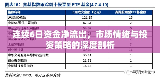 連續(xù)6日資金凈流出，市場(chǎng)情緒與投資策略的深度剖析