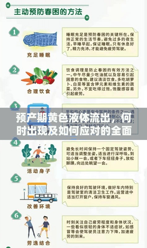 預(yù)產(chǎn)期黃色液體流出，何時出現(xiàn)及如何應(yīng)對的全面指南