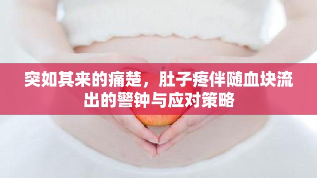 突如其來的痛楚，肚子疼伴隨血塊流出的警鐘與應對策略