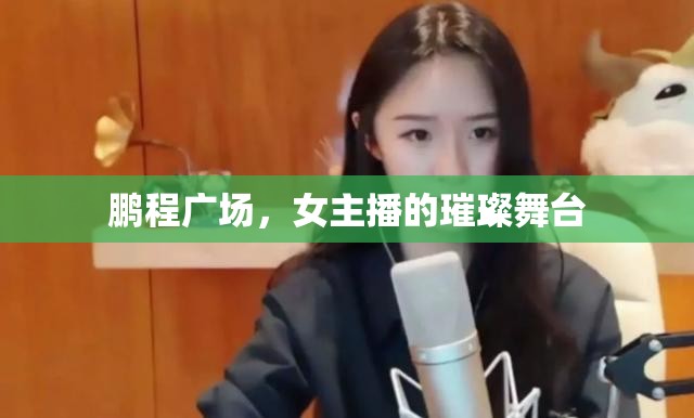 鵬程廣場，女主播的璀璨舞臺