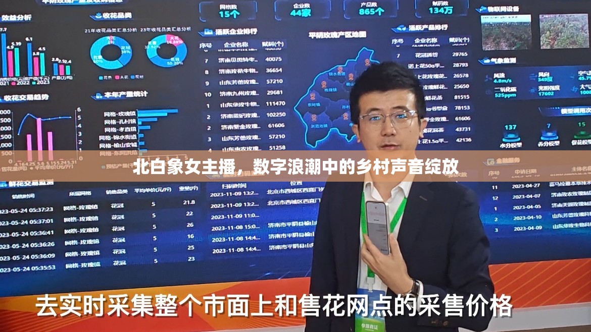 北白象女主播，數(shù)字浪潮中的鄉(xiāng)村聲音綻放