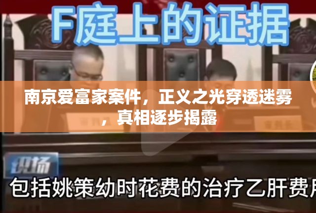 南京愛(ài)富家案件，正義之光穿透迷霧，真相逐步揭露