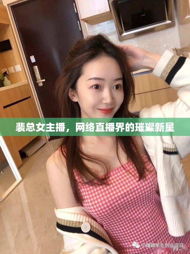 裴總女主播，網絡直播界的璀璨新星
