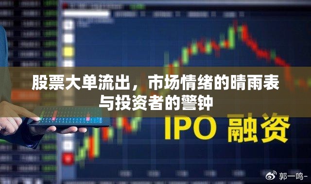 股票大單流出，市場(chǎng)情緒的晴雨表與投資者的警鐘