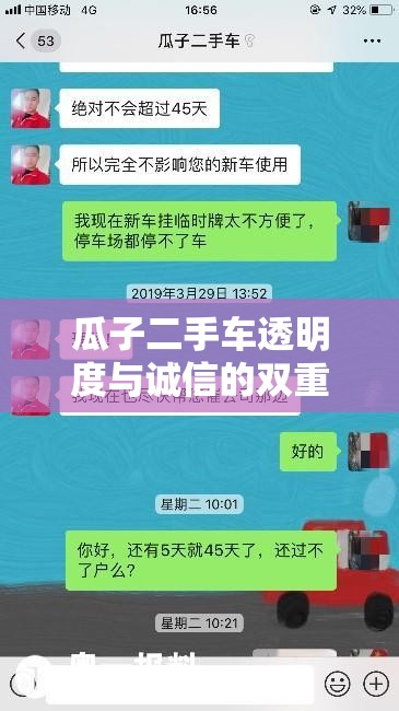 瓜子二手車(chē)透明度與誠(chéng)信的雙重考驗(yàn)，一次公眾的審視