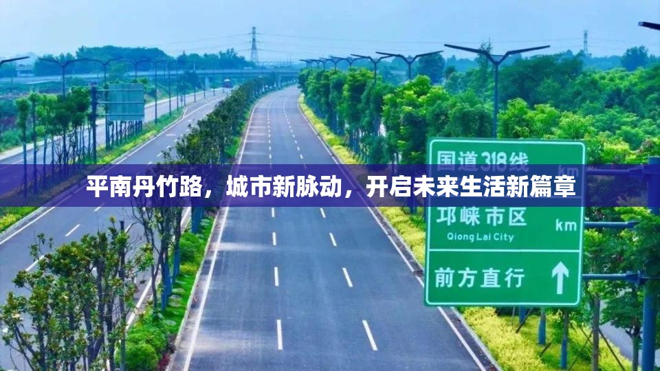 平南丹竹路，城市新脈動(dòng)，開啟未來(lái)生活新篇章