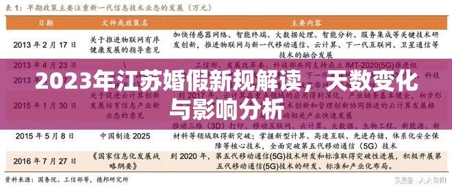 2023年江蘇婚假新規(guī)解讀，天數(shù)變化與影響分析