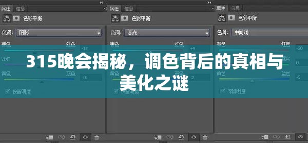 315晚會(huì)揭秘，調(diào)色背后的真相與美化之謎