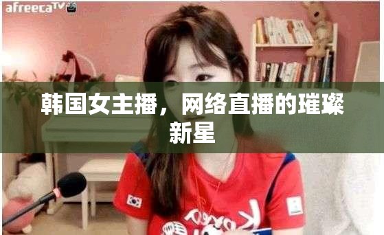 韓國(guó)女主播，網(wǎng)絡(luò)直播的璀璨新星