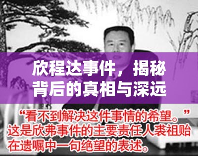 欣程達(dá)事件，揭秘背后的真相與深遠(yuǎn)影響