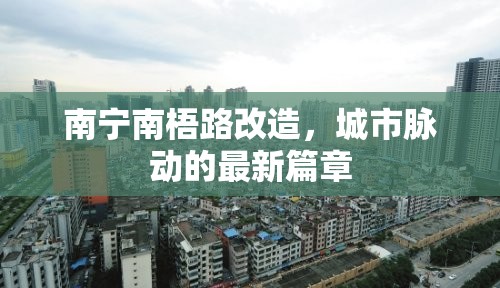 南寧南梧路改造，城市脈動(dòng)的最新篇章