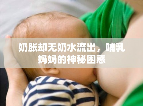 奶脹卻無奶水流出，哺乳媽媽的神秘困惑
