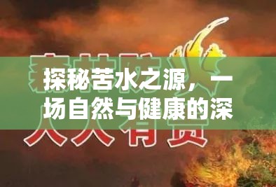 探秘苦水之源，一場自然與健康的深度對話