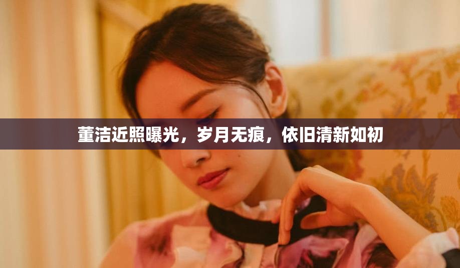 董潔近照曝光，歲月無痕，依舊清新如初