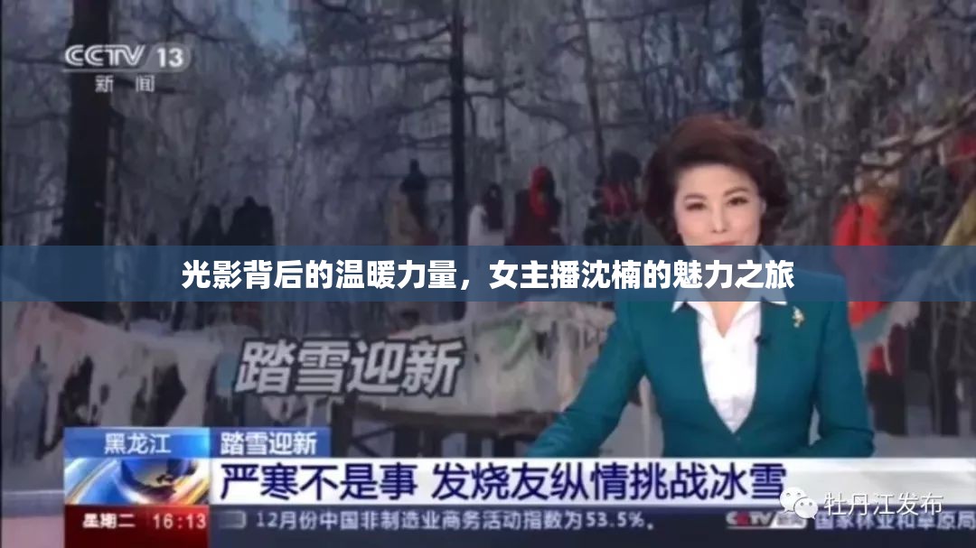 光影背后的溫暖力量，女主播沈楠的魅力之旅