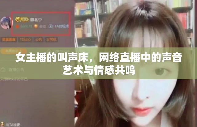 女主播的叫聲床，網(wǎng)絡(luò)直播中的聲音藝術(shù)與情感共鳴