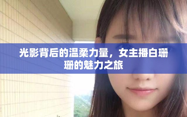 光影背后的溫柔力量，女主播白珊珊的魅力之旅