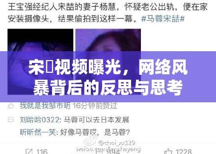 宋喆視頻曝光，網(wǎng)絡(luò)風(fēng)暴背后的反思與思考