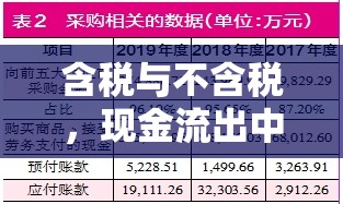含稅與不含稅，現(xiàn)金流出中的智慧抉擇