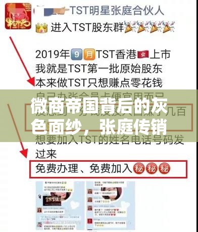 微商帝國(guó)背后的灰色面紗，張庭傳銷事件曝光